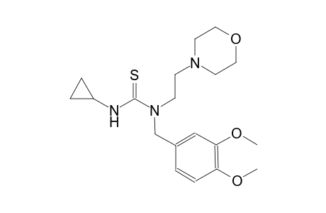 thiourea, N'-cyclopropyl-N-[(3,4-dimethoxyphenyl)methyl]-N-[2-(4-morpholinyl)ethyl]-