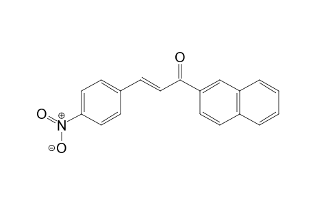 2-Propen-1-one, 1-(2-naphthalenyl)-3-(4-nitrophenyl)-