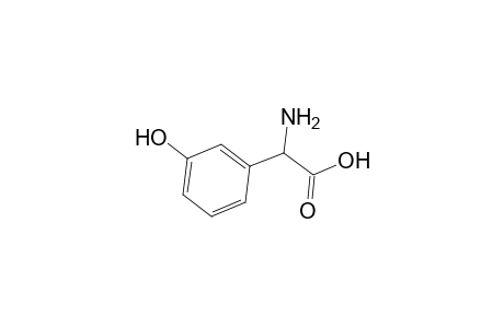 Glycine, 2-(m-hydroxyphenyl)-, DL-