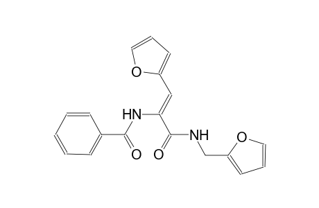N-((Z)-2-(2-furyl)-1-{[(2-furylmethyl)amino]carbonyl}ethenyl)benzamide