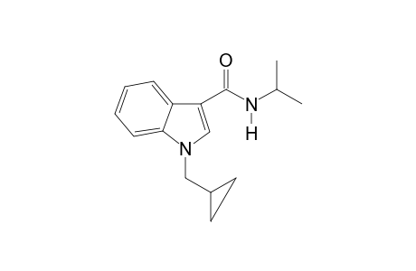 1-Cyclopropylmethyl-N-(propan-2-yl)-1H-indole-3-carboxamide
