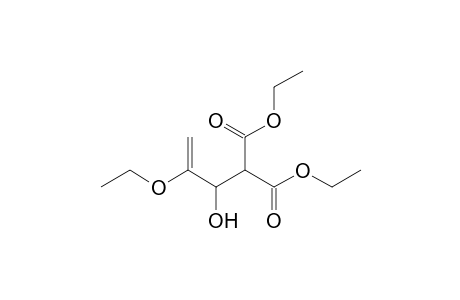 Diethyl (2'-ethoxy-1'-hydroxyprop-2'-enyl)malonate