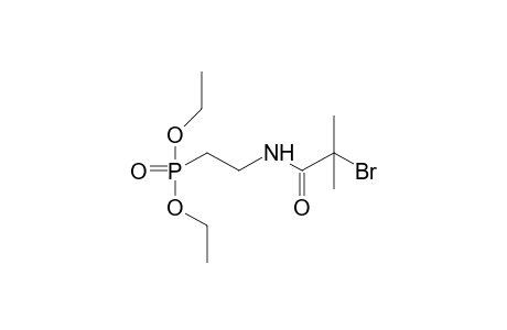 Bromo methylpropanamide phosphonic ester ET