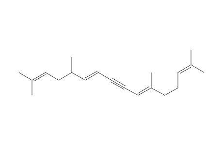 2,6,10,14-Hexadecatetraen-8-yne, 2,6,11,15-tetramethyl-, (E,E)-