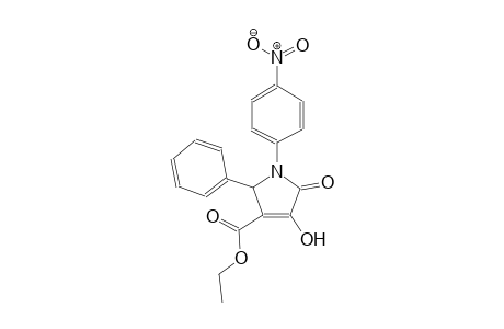 ethyl 4-hydroxy-1-(4-nitrophenyl)-5-oxo-2-phenyl-2,5-dihydro-1H-pyrrole-3-carboxylate