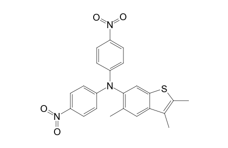 6-Bis(4-nitrophenyl)amino-2,3,5-trimethylbenzo[b]thiophene