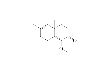 1-Methoxy-4a,6-dimethyl-3,4,7,8-tetrahydronaphthalen-2-one