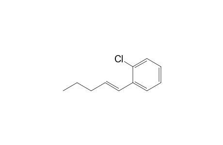 1-Chloranyl-2-[(E)-pent-1-enyl]benzene