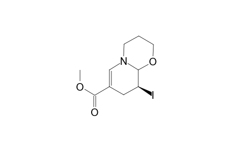 Methyl 1-Iodohexahydropyridino[1,2-a]oxazine-3-carboxylate