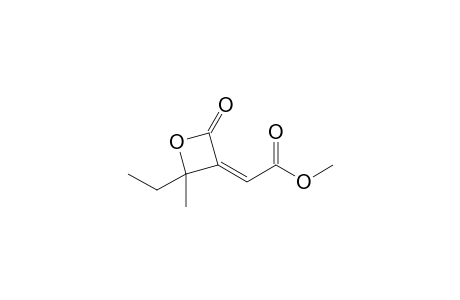 (2Z)-2-(2-ethyl-2-methyl-4-oxo-3-oxetanylidene)acetic acid methyl ester