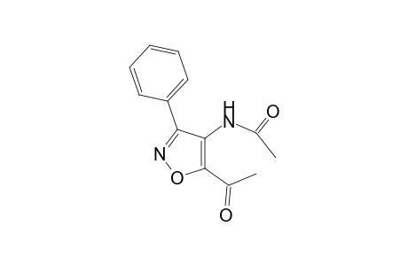 Acetamide, N-(5-acetyl-3-phenyl-4-isoxazolyl)-