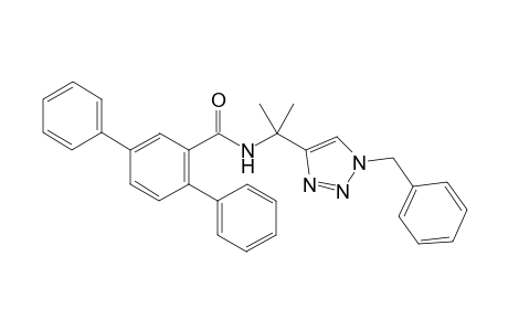 N-(2-(1-Benzyl-1H-1,2,3-triazol-4-yl)propan-2-yl)-[1,1':4',1''-terphenyl]-2'-carboxamide