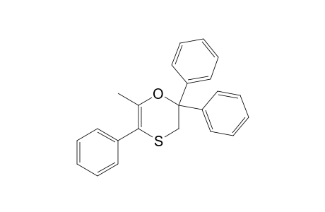 6-Methyl-2,2,5-triphenyl-3H-1,4-oxathiin
