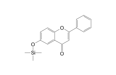 Flavone <6-hydroxy->, mono-TMS