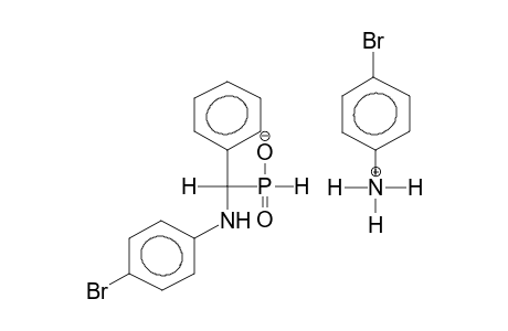 4-BROMOPHENYLAMMONIUM ALPHA-(4-BROMOPHENYLAMINO)BENZYLPHOSPHONITE