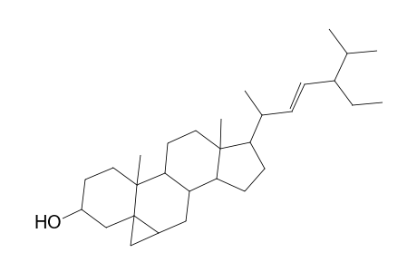 Cyclopropa[5,6]stigmast-22-en-3-ol, 3',6-dihydro-, (3.beta.,5.beta.,6.alpha.,22E)-