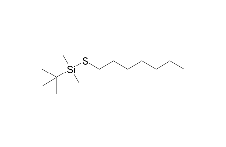 1-[(t-butyl)dimethylsilylthio)heptane