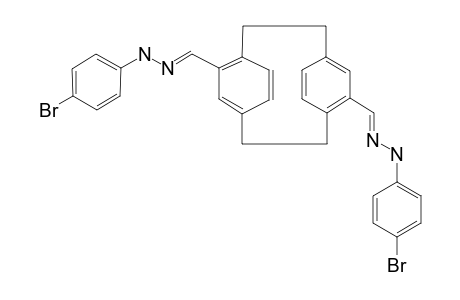 (SP)-4,12-DI-[(4-BROMOPHENYL)-HYDRAZONE]-[2.2]-PARACYCLOPHANE