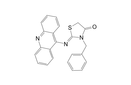 3-Benzyl-2-(acrydin-9'-yl)imino-1,3-thiazolidin-2-one
