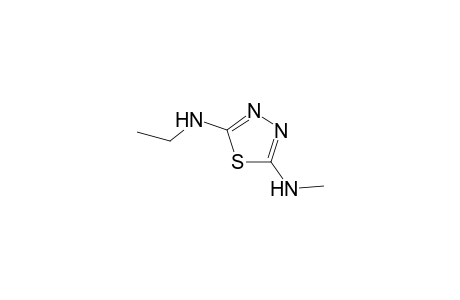 N2-ethyl-N5-methyl-1,3,4-thiadiazole-2,5-diamine