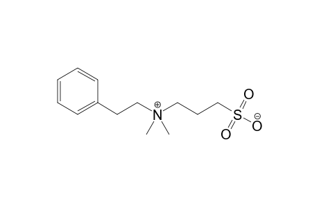3-[dimethyl(2-phenylethyl)ammonio]-1-propanesulfonate