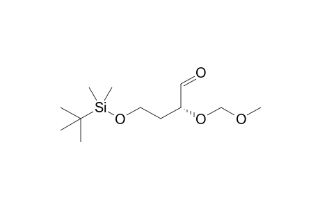 (R)-4-(tert-Butyldimethylsilyl)oxy-2-(methoxymethyl)oxybutan-1-al