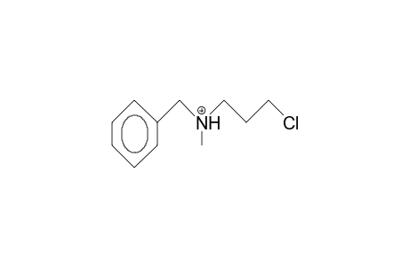 N-(3-Chloropropyl)-N-methyl-benzylammonium cation