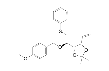 1,2-DIDEOXY-3,4-DI-O-ISOPROPYLIDENE-5-O-(4-METHOXYBENZYL)-6-S-PHENYLTHIO-L-LYXO-HEX-1-ENITOL