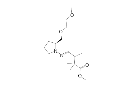Methyl (3R/S,2'S)-4-({2'-[(2'-methoxyethoxy)methyl]pyrrolidin-1'-yl}imino)-2,3,3-trimethylbutanoate