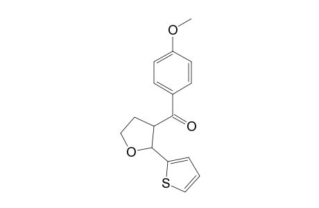 3-(p-Methoxybenzoyl)-2-(2-thienyl)tetrahydrofuran