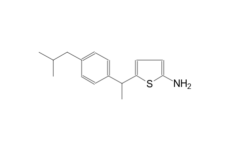 5-[1-(4-isobutylphenyl)ethyl]-2-thienylamine