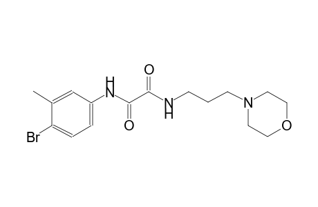 ethanediamide, N~1~-(4-bromo-3-methylphenyl)-N~2~-[3-(4-morpholinyl)propyl]-