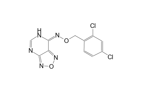 [1,2,5]oxadiazolo[3,4-d]pyrimidin-7(6H)-one, O-[(2,4-dichlorophenyl)methyl]oxime, (7E)-