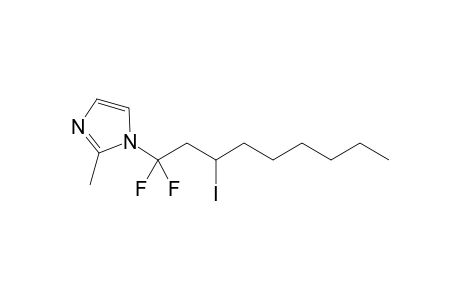 1-(1,1-Difluoro-3-iodononyl)-2-methyl-1H-imidazole