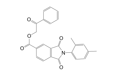 1H-isoindole-5-carboxylic acid, 2-(2,4-dimethylphenyl)-2,3-dihydro-1,3-dioxo-, 2-oxo-2-phenylethyl ester