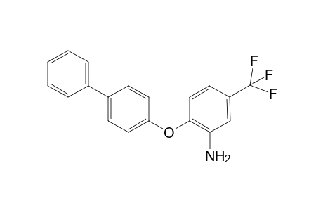 2-(4-phenylphenoxy)-5-(trifluoromethyl)aniline