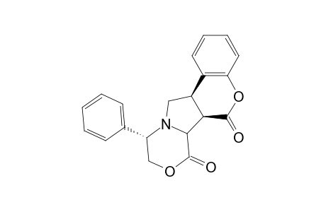 (6aR,10S,11aR)-10-Phenyl-6a,6b,9,10,11,11a-hexahydro-5,8-dioxa-10a-aza-benzo[a]fluorene-6,7-dione