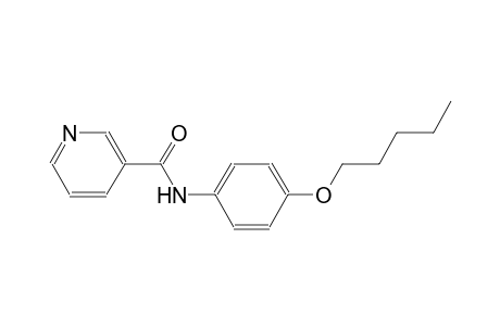 3-pyridinecarboxamide, N-[4-(pentyloxy)phenyl]-
