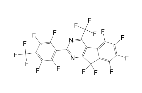 5,6,7,8,9,9-HEXAFLUORO-2-(HEPTAFLUORO-4-TOLYL)-4-TRIFLUOROMETHYL-1,3-DIAZAFLUORENE