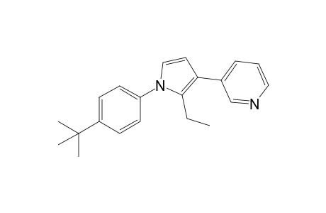 N-(4-tert-Butylphenyl)-2-ethyl-3-(3-pyridyl)pyrrole
