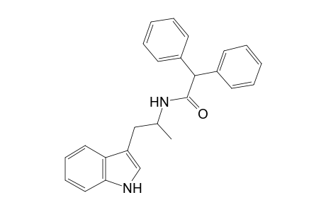 2,2-Diphenylacetamide, N-[2-(1H-indol-3-yl)-1-methylethyl]-
