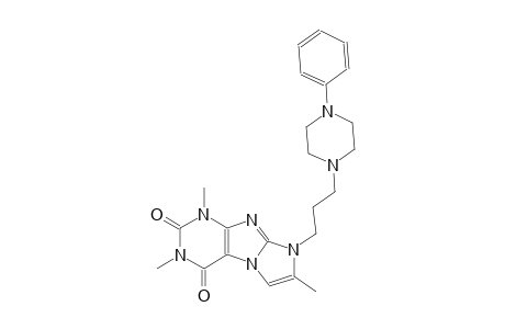 1H-imidazo[2,1-f]purine-2,4(3H,8H)-dione, 1,3,7-trimethyl-8-[3-(4-phenyl-1-piperazinyl)propyl]-