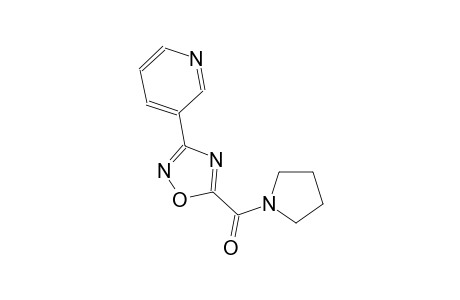 pyridine, 3-[5-(1-pyrrolidinylcarbonyl)-1,2,4-oxadiazol-3-yl]-