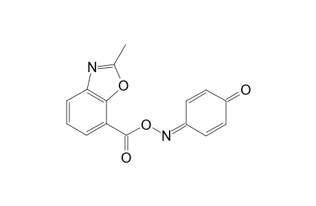 2,5-Cyclohexadien-1-one, 4-[[[(2-methyl-1,3-benzoxazol-7-yl)carbonyl]oxy]imino]-
