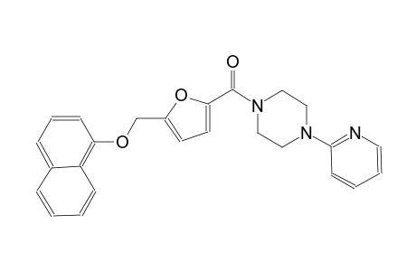 1-naphthyl (5-{[4-(2-pyridinyl)-1-piperazinyl]carbonyl}-2-furyl)methyl ether