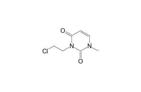 3-(.beta.-Chloroethyl)-1-methyluracil