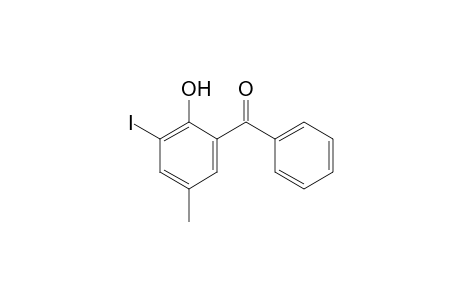 (2-Hydroxy-3-iodo-5-methyl phenyl) phenyl methanone