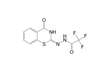2,2,2-trifluoro-N'-(4-keto-1,3-benzothiazin-2-yl)acetohydrazide
