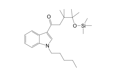 4-Trimethylsilyloxy-3,3,4-trimethyl-1-(1-pentyl-1H-indol-3-yl)-1-pentanone