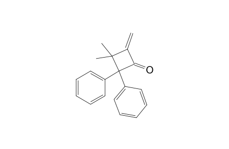 2,2-Diphenyl-4-methylene-3,3-dimethylcyclobutanone